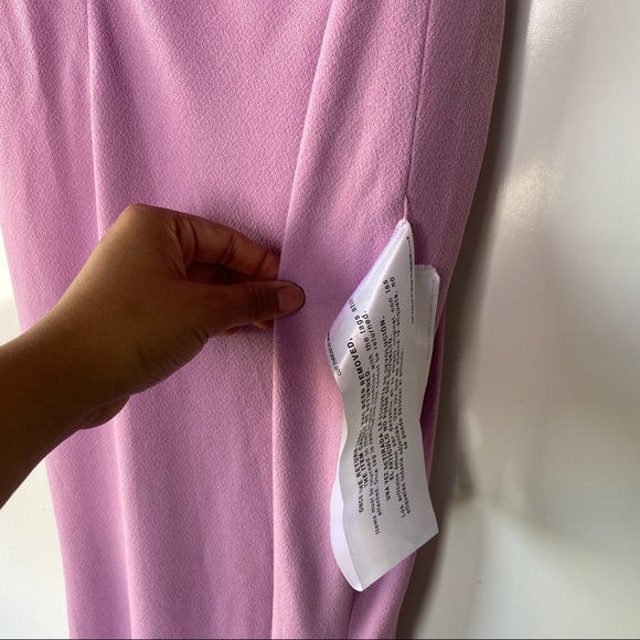 DRESS THE POPULATION JODI CREPE EVENING DRESS - Picture 7 of 8